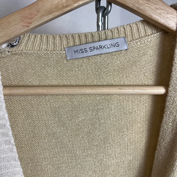 Colorblock Open Front Cardigan - Picture 2 of 6